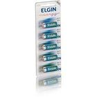 Bateria Elgin Alcalina A23 (12V) Cartela com 5