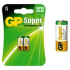 Bateria Gp Super Lr1 Tipo N 1,5V Cartela C/4 Pilhas