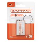 Bateria High Ultra Alcalina 9V 6lr61 BLACK & DECKER - Black+Decker