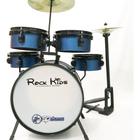 Bateria Infantil Rmv Rock Kids Com Chimbal Azul