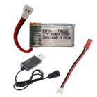 Bateria Lipo 300mah 3.7v 1s 25c P/ Drone+Adapt Jst+Carg 1x1