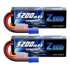 Bateria Lipo Zeee 11,1V 5200mAh 3S 80C com Conector EC5 (x2)