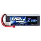 Bateria Lipo Zeee 5200mAh 14,8V 60V com Deans T Plug 4S