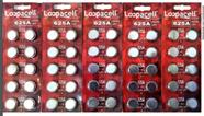Bateria Loopacell 625a - Kit 5 Cartelas Com 10 Unidades