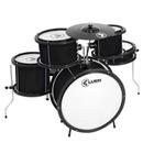 Bateria Luen Infantil Pop Kids Preto Fosco