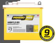 Bateria Moto Pioneiro 12V-5,5Ah MBR 5,5-BS PARA MOTOS YBR/RD REF. 12N5.5-3B