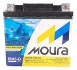 Bateria Moura 125/150cg/titan/biz/nxr/bros/fan/xre300 5ah