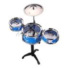 Bateria Musical Infantil com 3 tambores