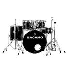 Bateria Nagano Garage Fusion 20" preta