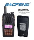Bateria para rádio comunicador modelo baofeng uv-6r
