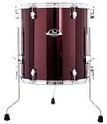 Bateria Pearl Export EXX Series Mahogany Burgundy 22,10,12,14,16 com Kit Ferragens 830