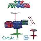 Bateria Pj Masks Infantil Instrumento Musical Pequena 1735 - Candide