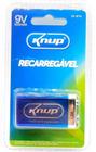 Bateria Recarregável 9V 450mAh Knup Kp-bt9v - Alinee