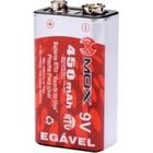 Bateria Recarregavel 9V Mo-9V450 450Mah Mox