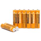 Bateria recarregável YXZHENG AAA 1,2 V 550 mAh (pacote com 8)