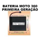 Bateria Relógio Compativel Com Motorola Moto 360 280mah