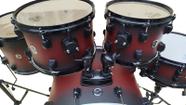 Bateria Rmv Infinity 22 Adultos Satinado.Vermelho