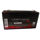 Bateria Selada 6V 1,3ah Unipower - Agm Vrla Nobreak