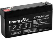 Bateria Selada Agm 6v 1,3ah Energy-ac 6std1.3 - Baterias