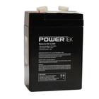 Bateria Selada Powertek 6V 4,5 A Para Balanças e Moto Elétrica Infantil Caixa Com 8 Unidades