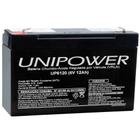 Bateria Selada VRLA 6V 12,0Ah F187 UP6120 Unipower
