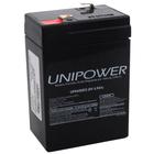 Bateria Selada VRLA 6V 4,5 AH F187 UP645SEG Unipower