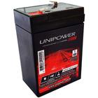 Bateria Unipower 6v 4,5ah Up645seg Moto Elétrica Carrinho Infantil Brinquedos