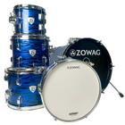 Bateria Zowag Z1 Junior Night Blue Party 8/10/12/16 Com 12cx (Shell Pack) Pequena GIGANTE!