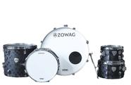 Bateria ZOWAG Z4 MROCKS Shell Pack 4 Pcs Birch Wood 22 Black Saquare