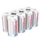 Baterias C recarregáveis Tenergy Premium 5000mAh NiMH, pacote com 8