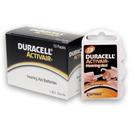 Baterias para aparelhos auditivos Duracell Activair tamanho 13 (pacote com 40)