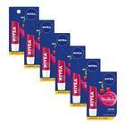 Batom NIVEA Cherry Tinted Red - 5ml (Kit com 6 Unidades)