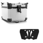 Baú+base de fixação top case 35 litros super adventure bmw g 310 gs 2018/20