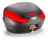 Bau Bauleto Givi E-470n Preto Lente Vermelha 47l Universal