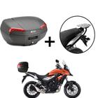 Baú Bauleto Givi E46nbr riviera46l + Suporte Baú Superior Cb500x 2013+