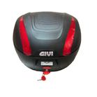 Bau bauleto traseiro top case monokey givi 33l b33nmk 10kg