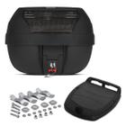 Bau Moto Bauleto Universal 28 Litros Pro Tork Smartbox Fumê