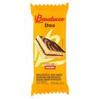 Bauducco Bolinho Duo Sabor Baunilha com Recheio e Riscas sabor Chocolate 27 gramas