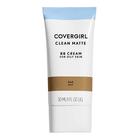 BB Cream COVERGIRL Clean Matte, sem óleo, de longa duração, 30 ml