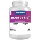 BCAA 2:1:1 2400mg de Aminoácidos 120 Cápsulas NewNutrition