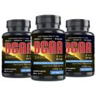 Bcaa 2.1.1 Hollyfield 1200Mg 120 Tabletes Kit Com 3Un