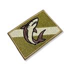 BD0176-003 Bandeira Mergulhador Patch Bordado 7,5x5 - BR44