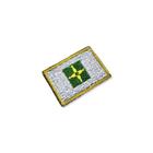 BE0154-031 Bandeira Distrito Patch Bordado 3,8x2,5cm