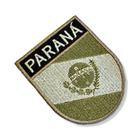 BE0174E-003 Bandeira Paraná Patch Bordado 6,8x8,0cm - BR44