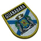 BE0417EV01 Bandeira Guanabara Patch Bordado Fecho Contato - BR44