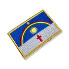 BE0420-001 Bandeira Pernambuco Patch Bordado 7,5x5,0cm