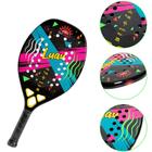 Beach Tennis Raquete Fibra De Carbono 3k Profissional Hobbie Praia Esporte Fitness - New Hawaii