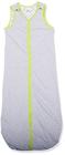 bebê deedee 100% algodão saco de dormir, bebê saco de dormir cobertor vestível, ninho de sono lite, bebê e criança, Heather Gray Lime, grande (18-36 meses)
