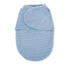 Bebê Manta Saco de Dormir Baby Azul Claro Soft Buba
