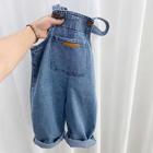 Bebê Menino Denim Macacão Infantil Bib Calças Crianças Macacão Outono Roupas Infantis